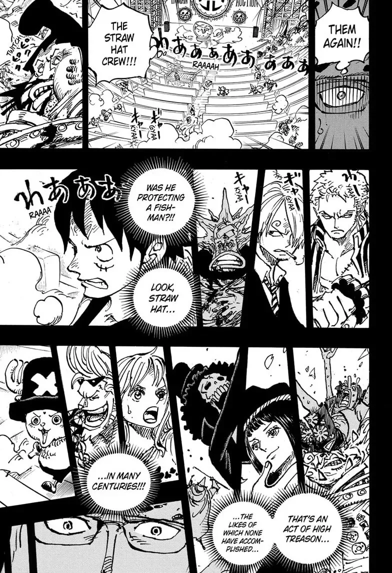Read One Piece (Colored) chapter 1102 image 8 on Lezhin