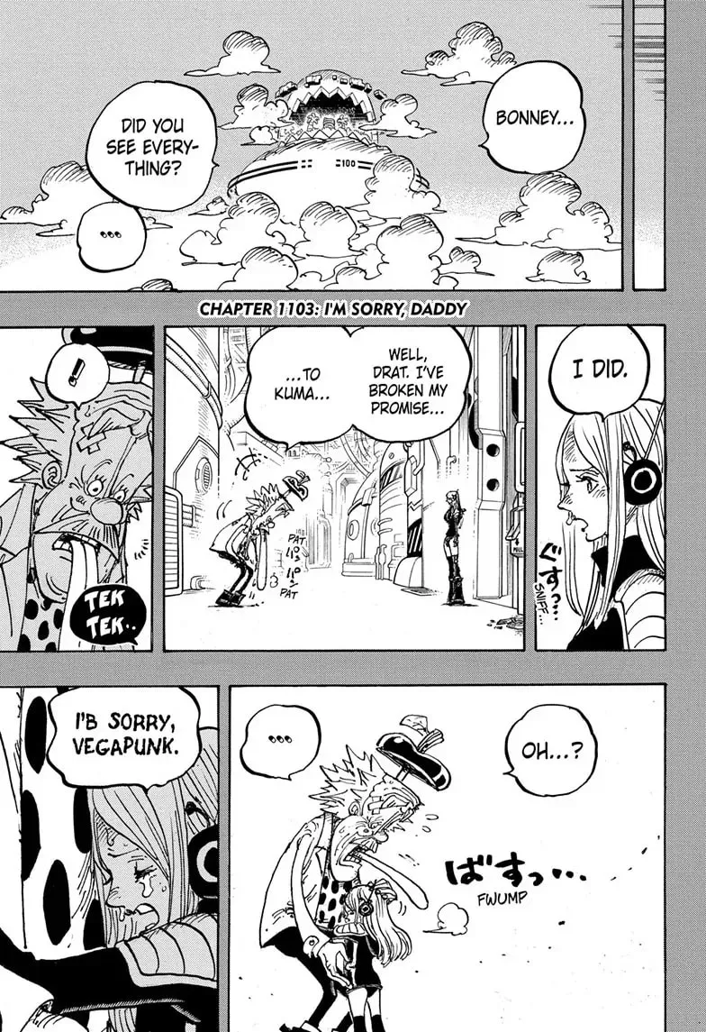 Read One Piece (Colored) chapter 1103 image 2 on Lezhin