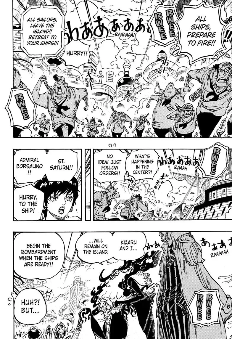 Read One Piece (Colored) chapter 1105 image 1 on Lezhin