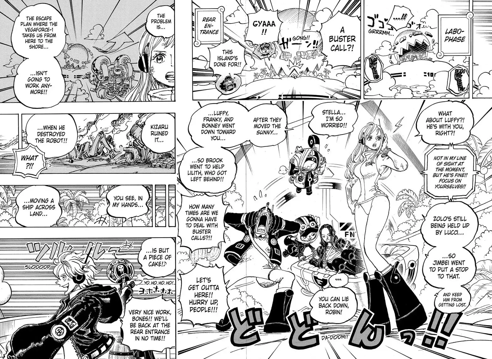 Read One Piece (Colored) chapter 1105 image 5 on Lezhin