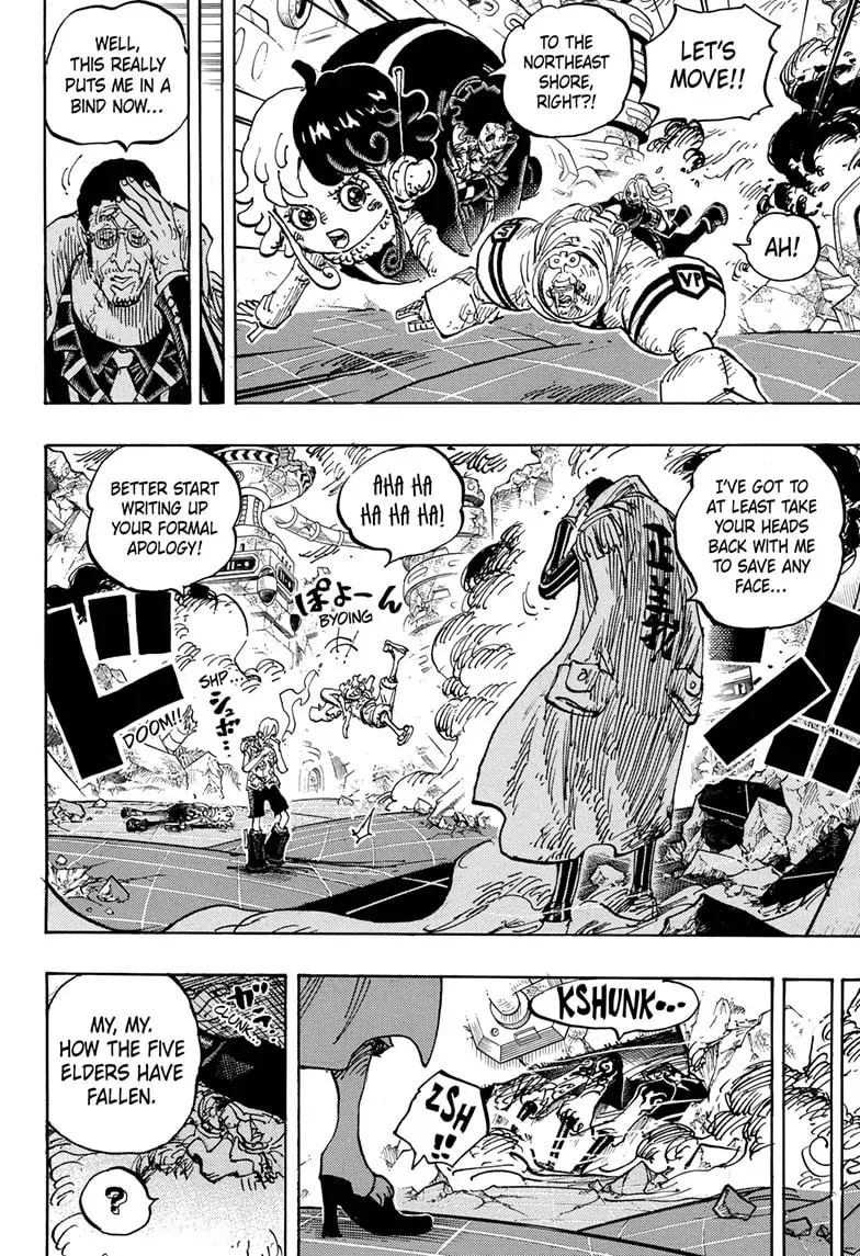 Read One Piece (Colored) chapter 1107 image 11 on Lezhin