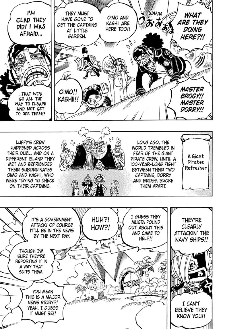 Read One Piece (Colored) chapter 1107 image 3 on Lezhin