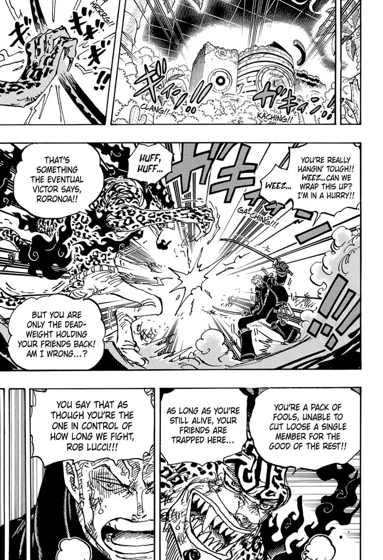 Read One Piece (Colored) chapter 1107 image 5 on Lezhin