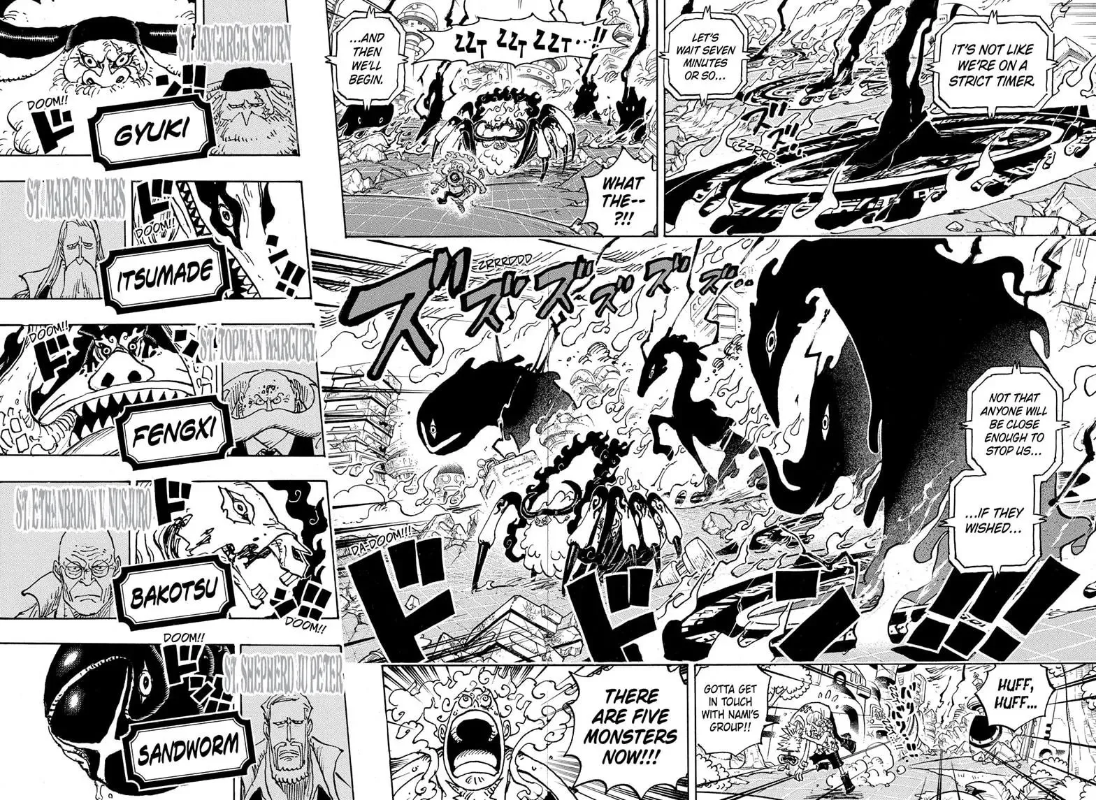 Read One Piece (Colored) chapter 1110 image 3 on Lezhin