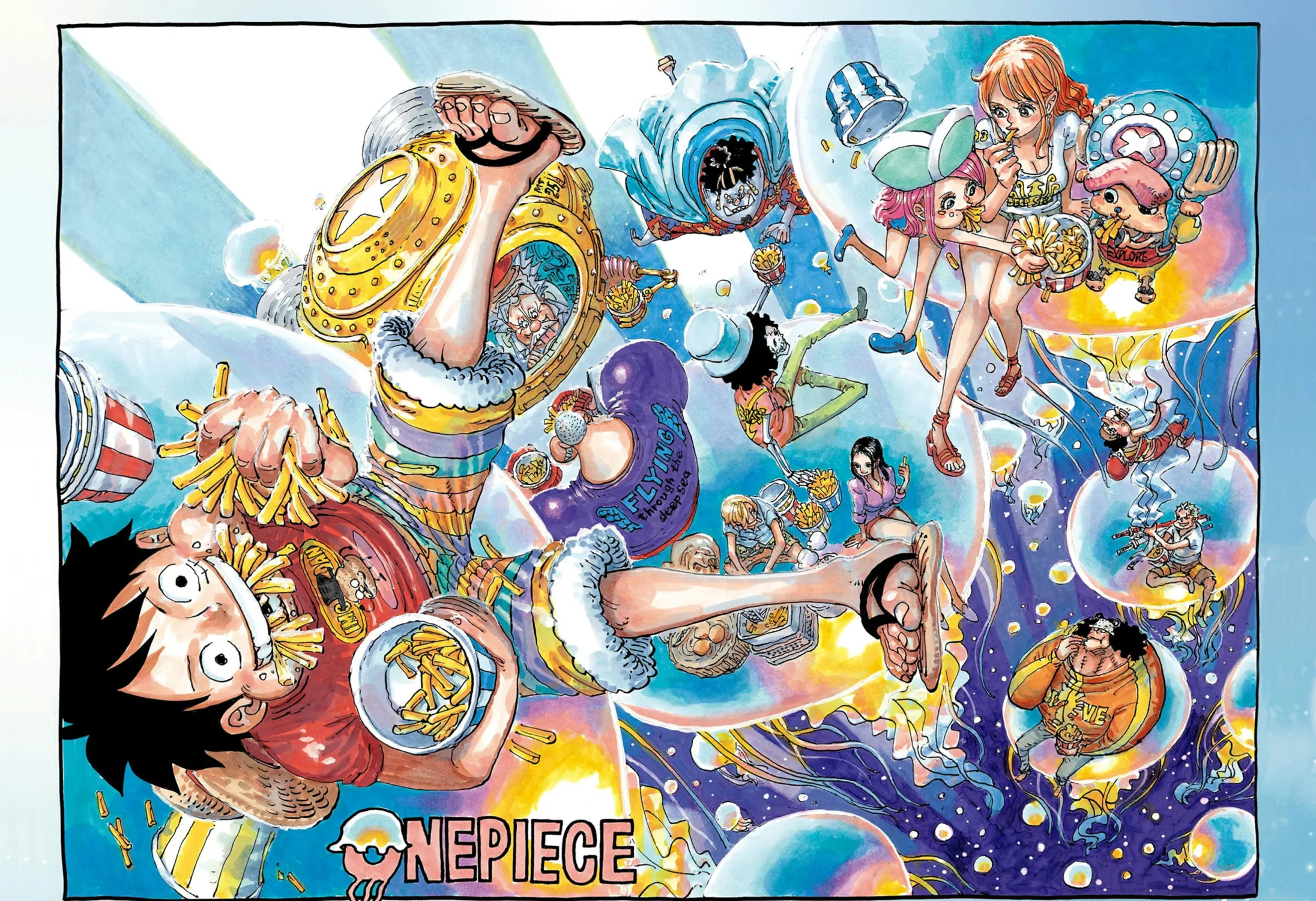 Read One Piece (Colored) chapter 1111 image 3 on Lezhin