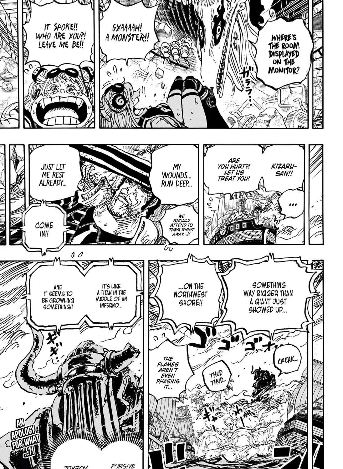 Read One Piece (Colored) chapter 1111 image 33 on Lezhin