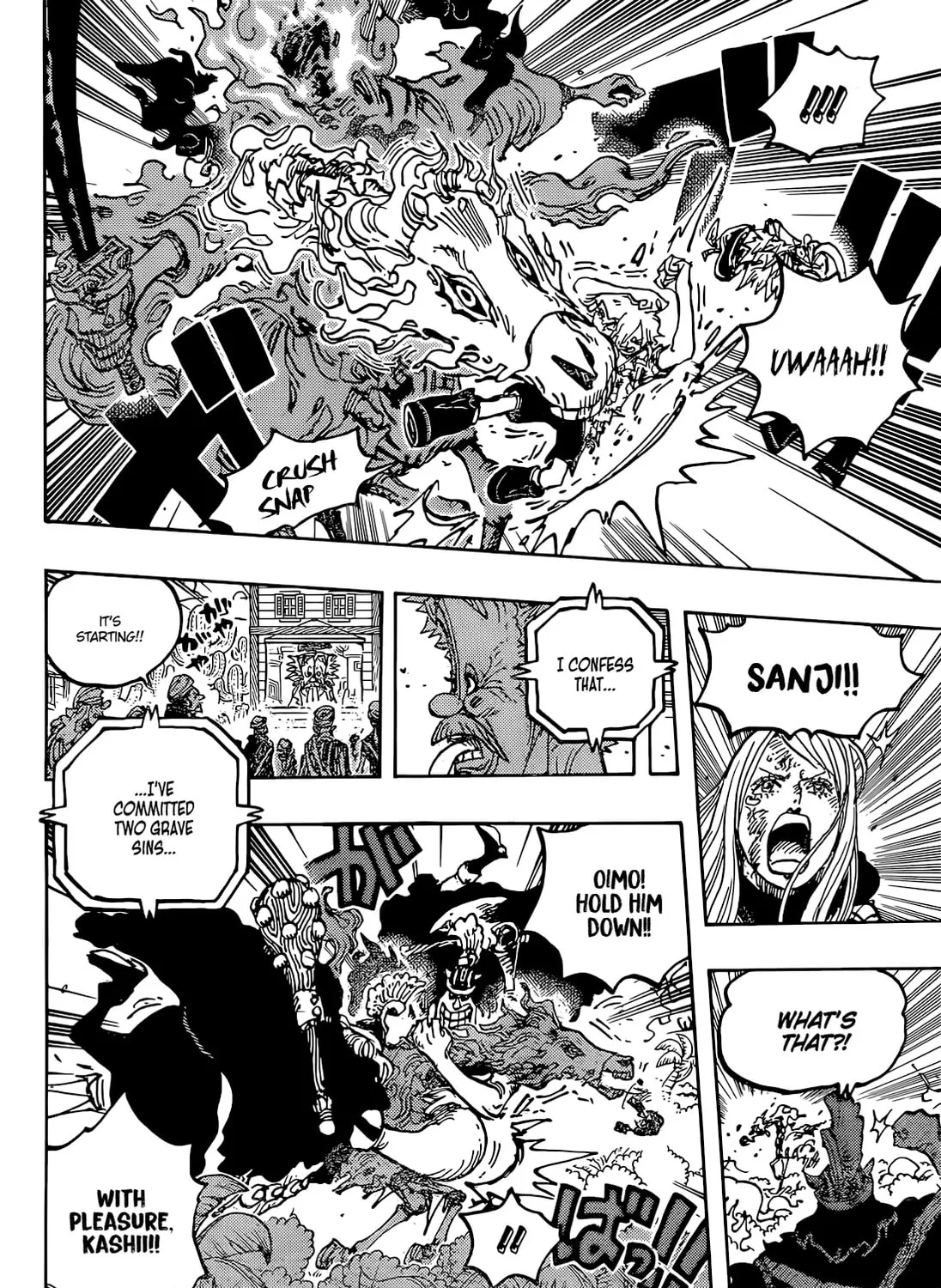 Read One Piece (Colored) chapter 1113 image 19 on Lezhin
