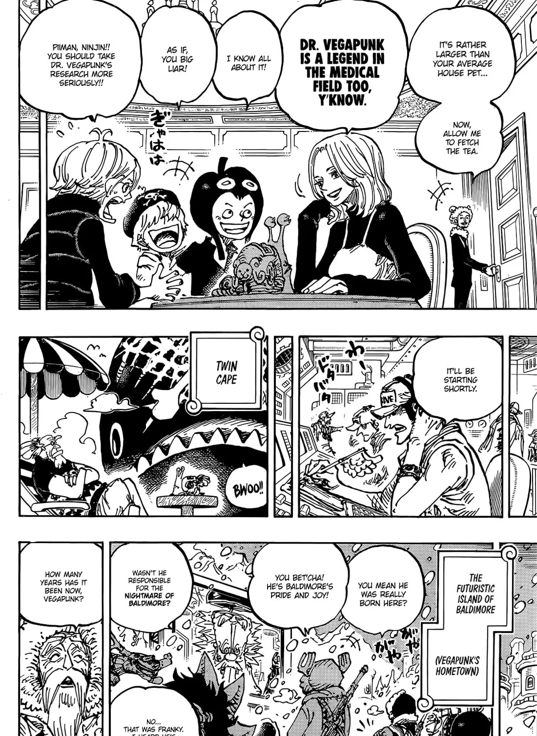 Read One Piece (Colored) chapter 1113 image 7 on Lezhin