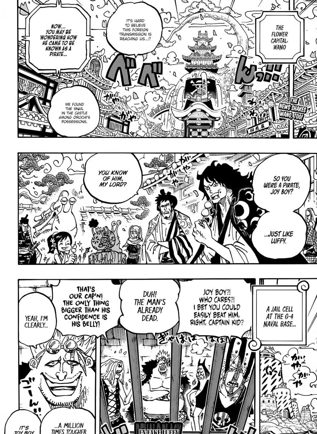 Read One Piece (Colored) chapter 1115 image 3 on Lezhin