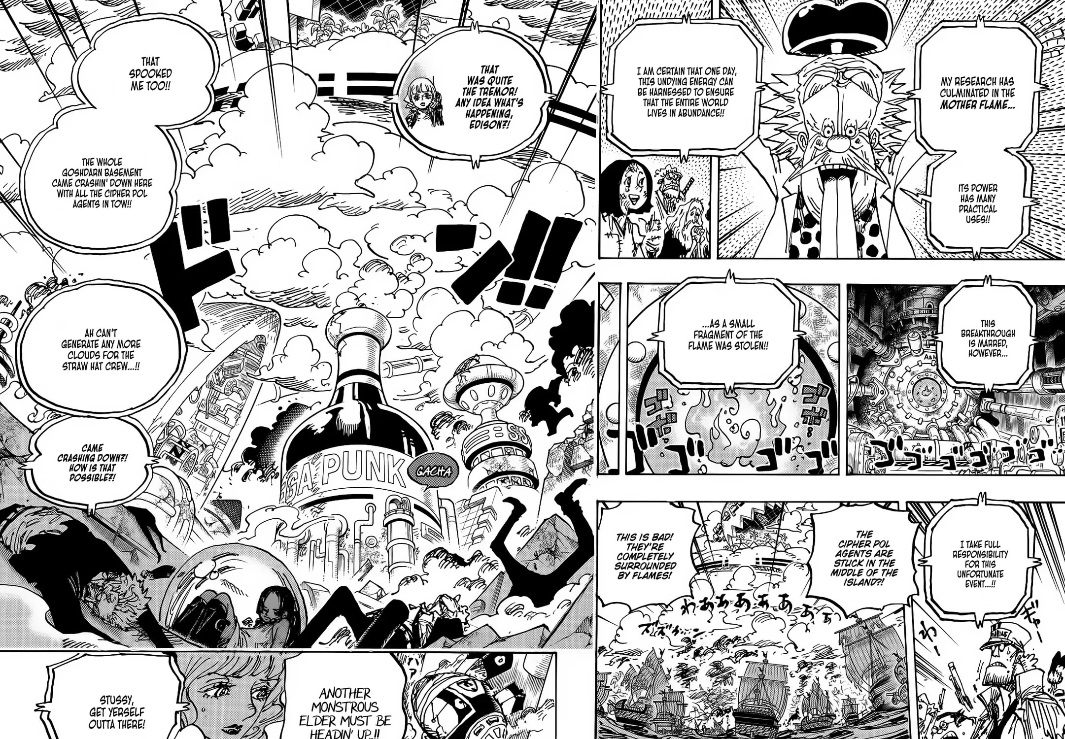 Read One Piece (Colored) chapter 1116 image 7 on Lezhin