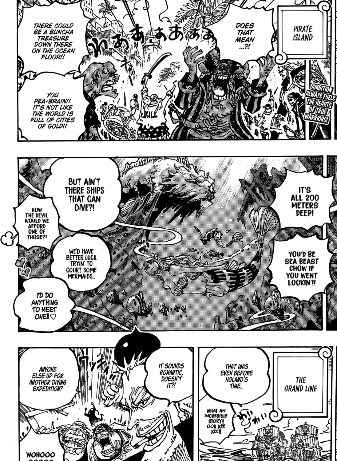 Read One Piece (Colored) chapter 1117 image 3 on Lezhin
