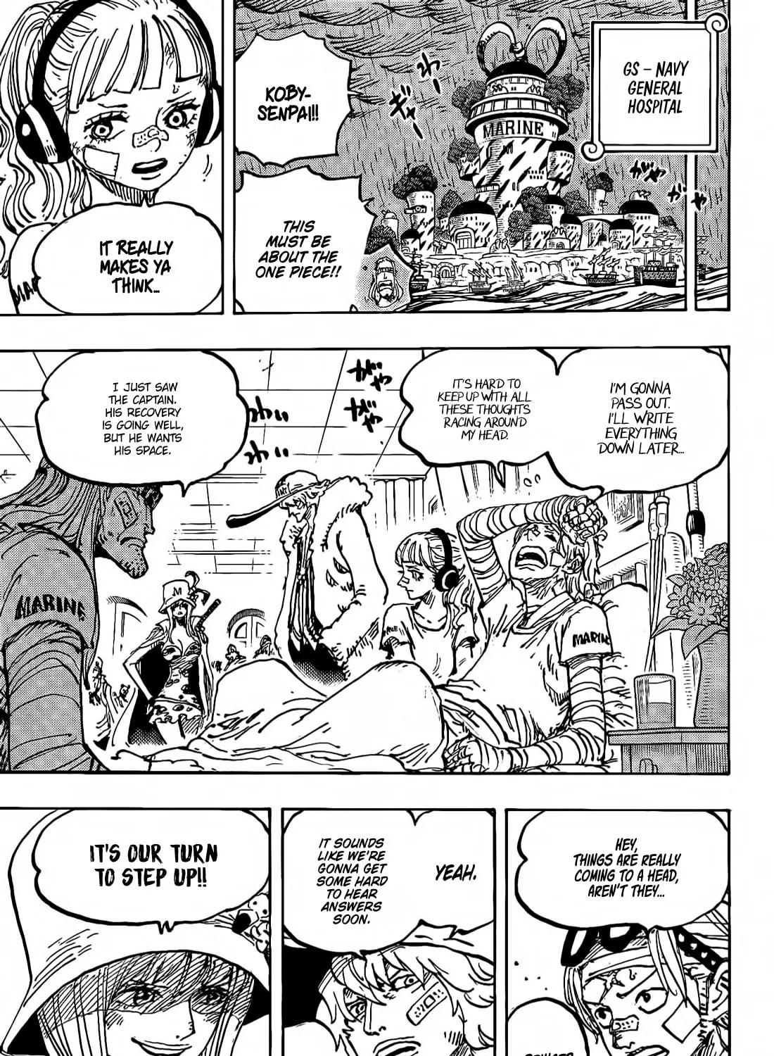 Read One Piece (Colored) chapter 1117 image 5 on Lezhin