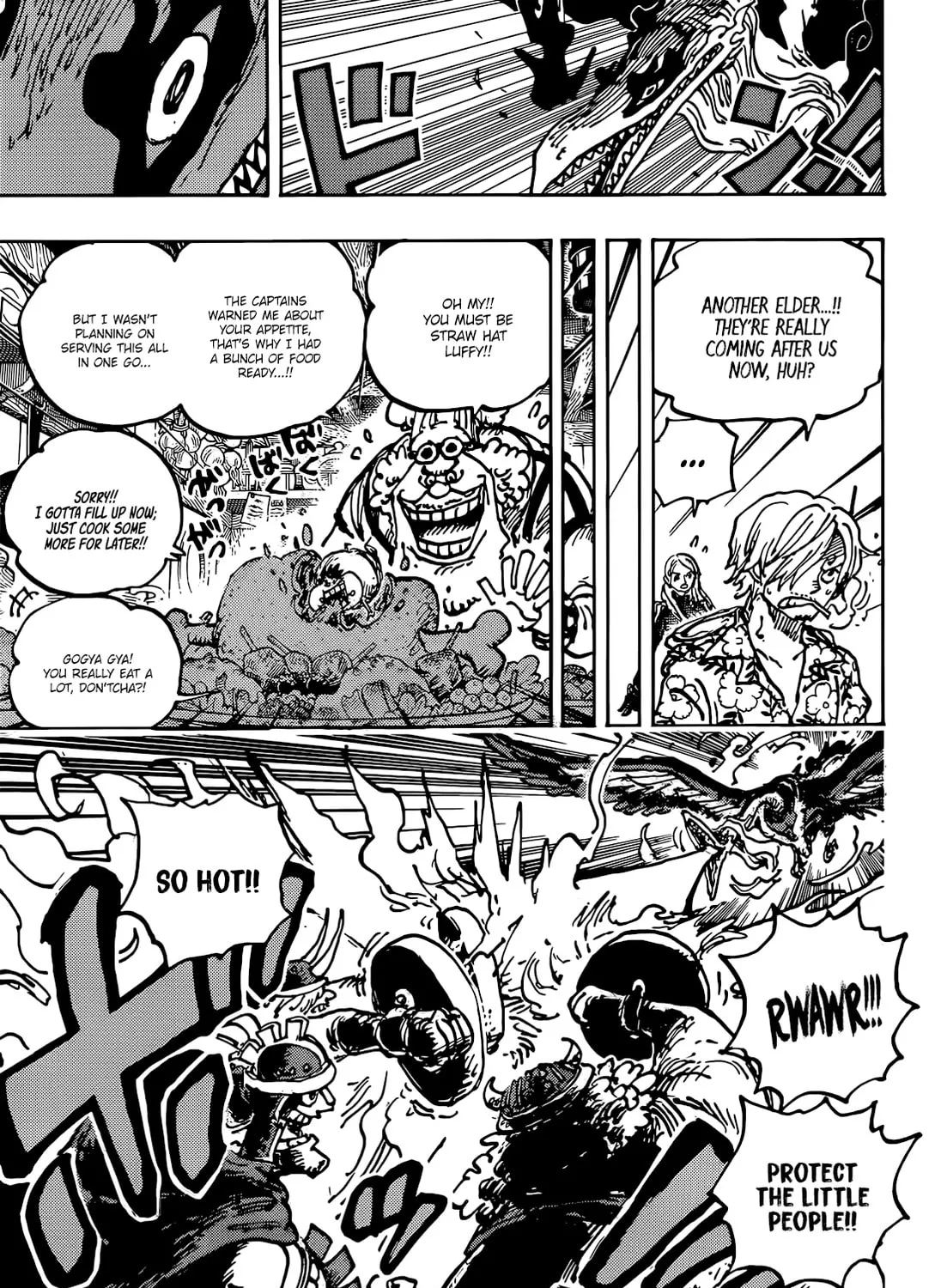 Read One Piece (Colored) chapter 1118 image 17 on Lezhin
