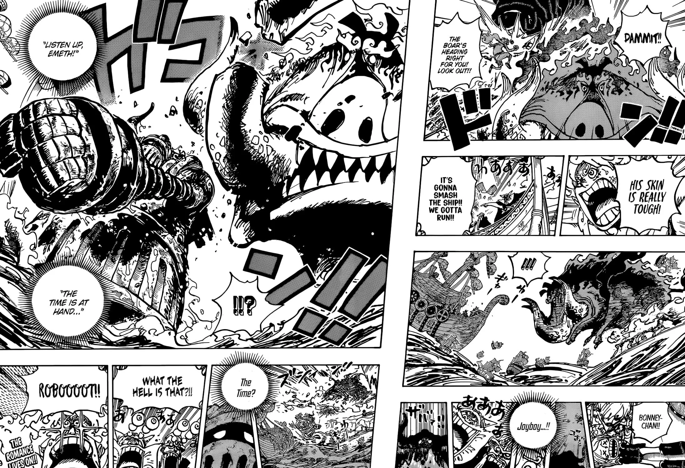 Read One Piece (Colored) chapter 1119 image 21 on Lezhin