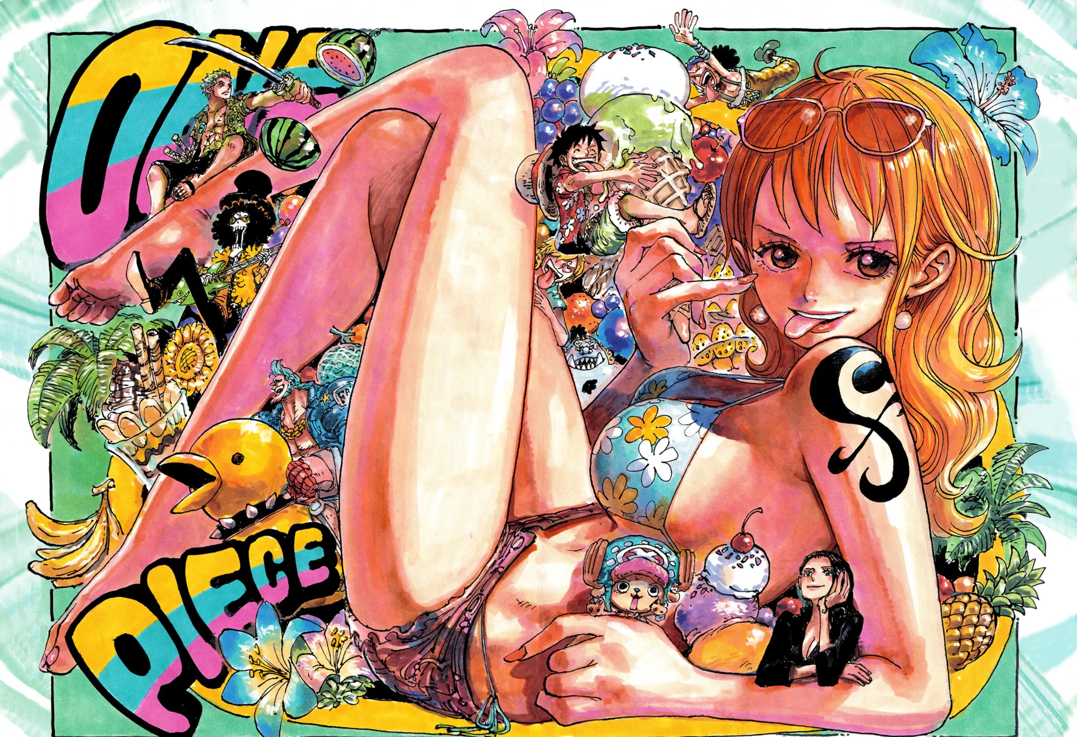 Read One Piece (Colored) chapter 1121 image 3 on Lezhin