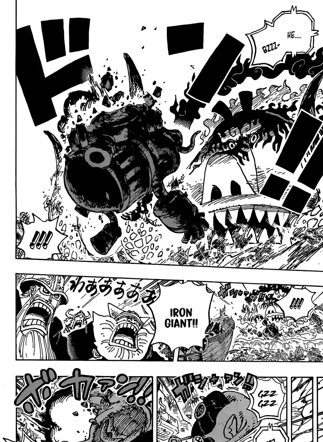 Read One Piece (Colored) chapter 1122 image 11 on Lezhin