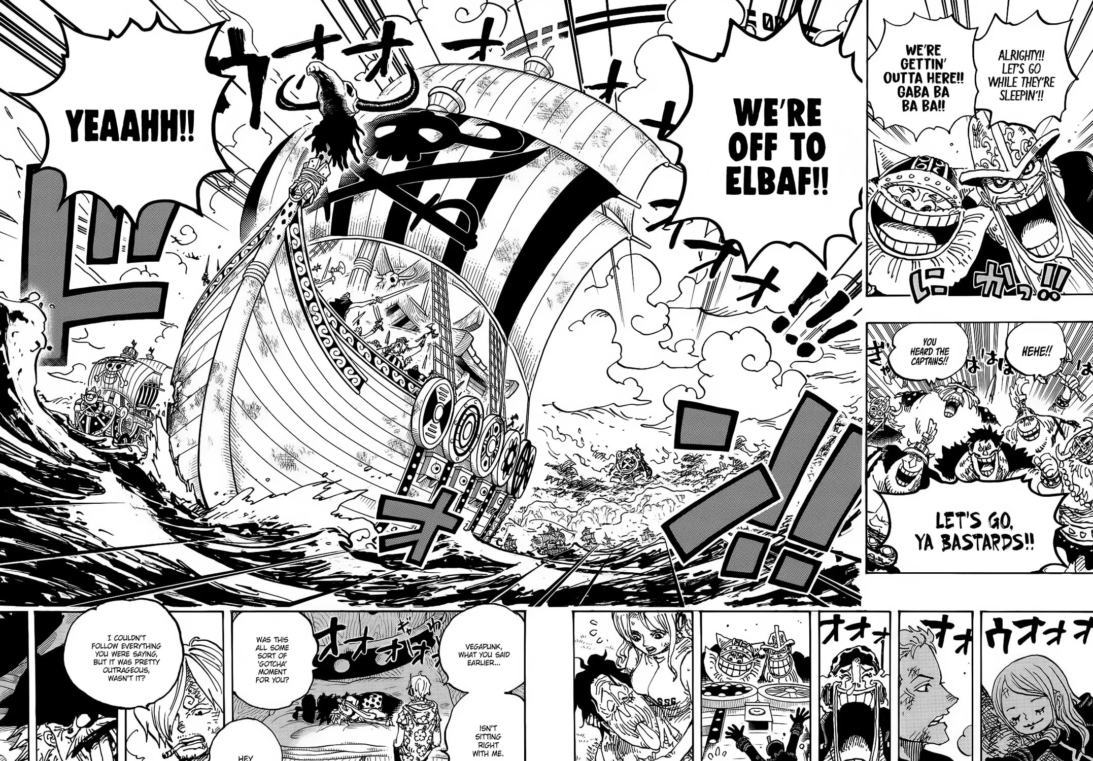 Read One Piece (Colored) chapter 1123 image 7 on Lezhin