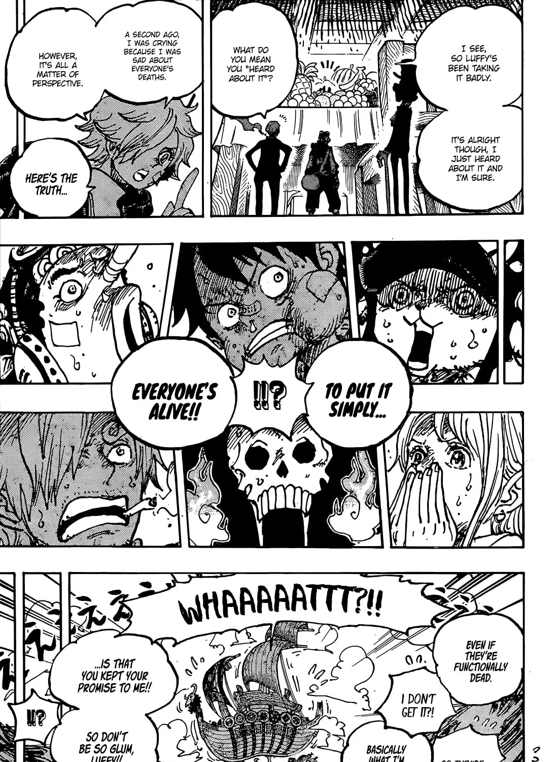 Read One Piece (Colored) chapter 1124 image 19 on Lezhin