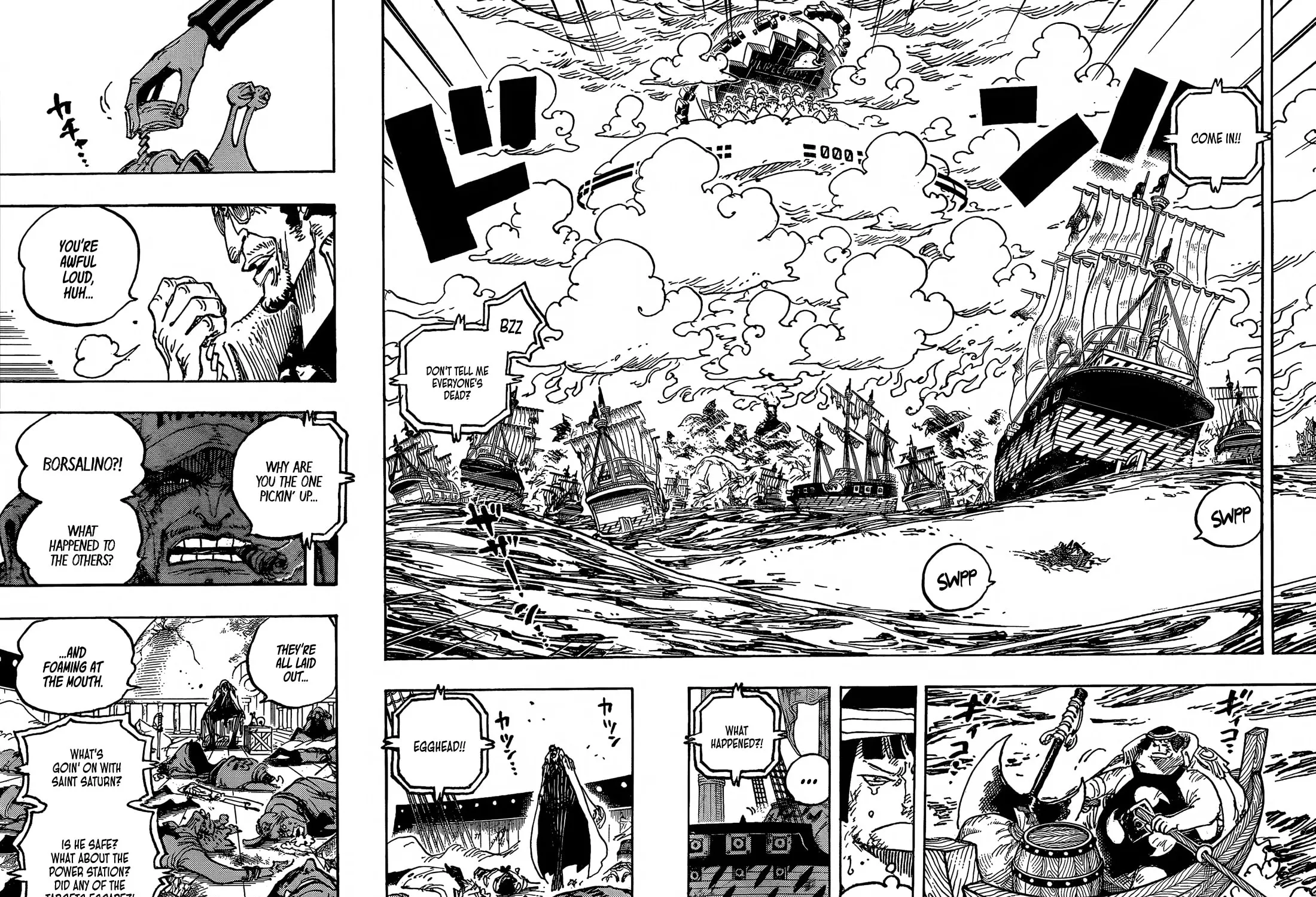 Read One Piece (Colored) chapter 1124 image 7 on Lezhin