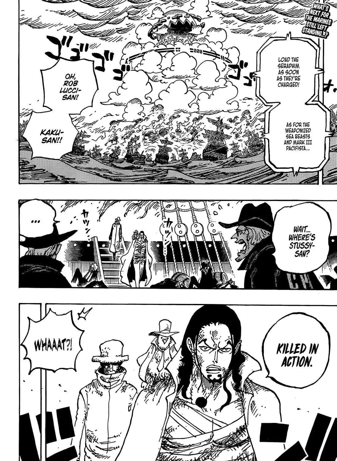Read One Piece (Colored) chapter 1125 image 3 on Lezhin