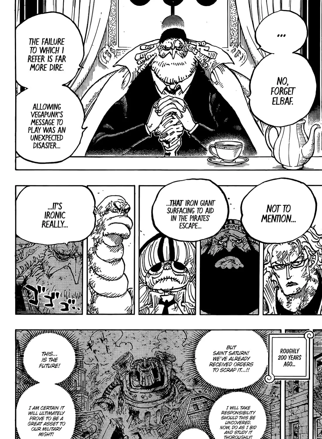 Read One Piece (Colored) chapter 1125 image 7 on Lezhin