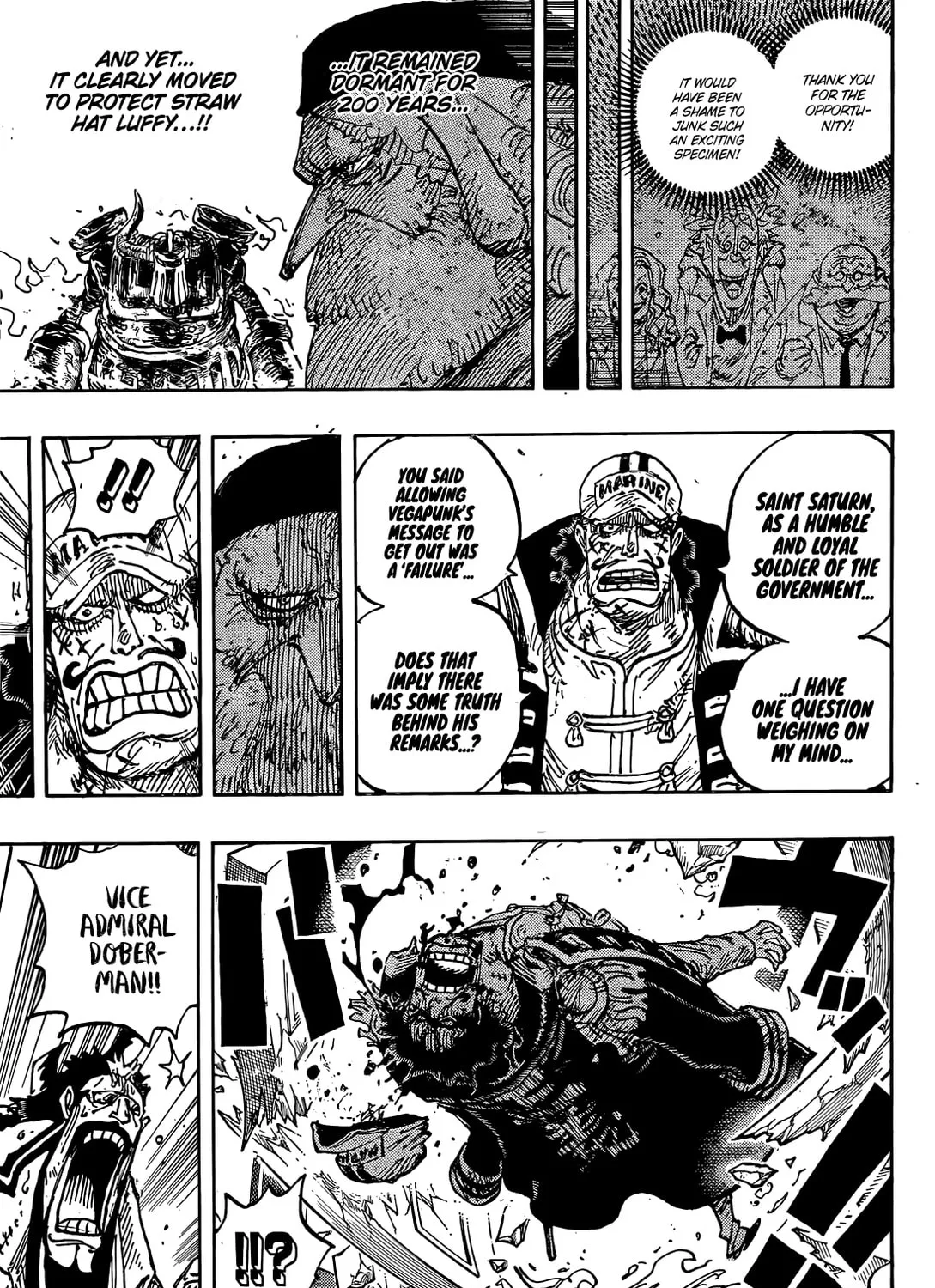 Read One Piece (Colored) chapter 1125 image 9 on Lezhin