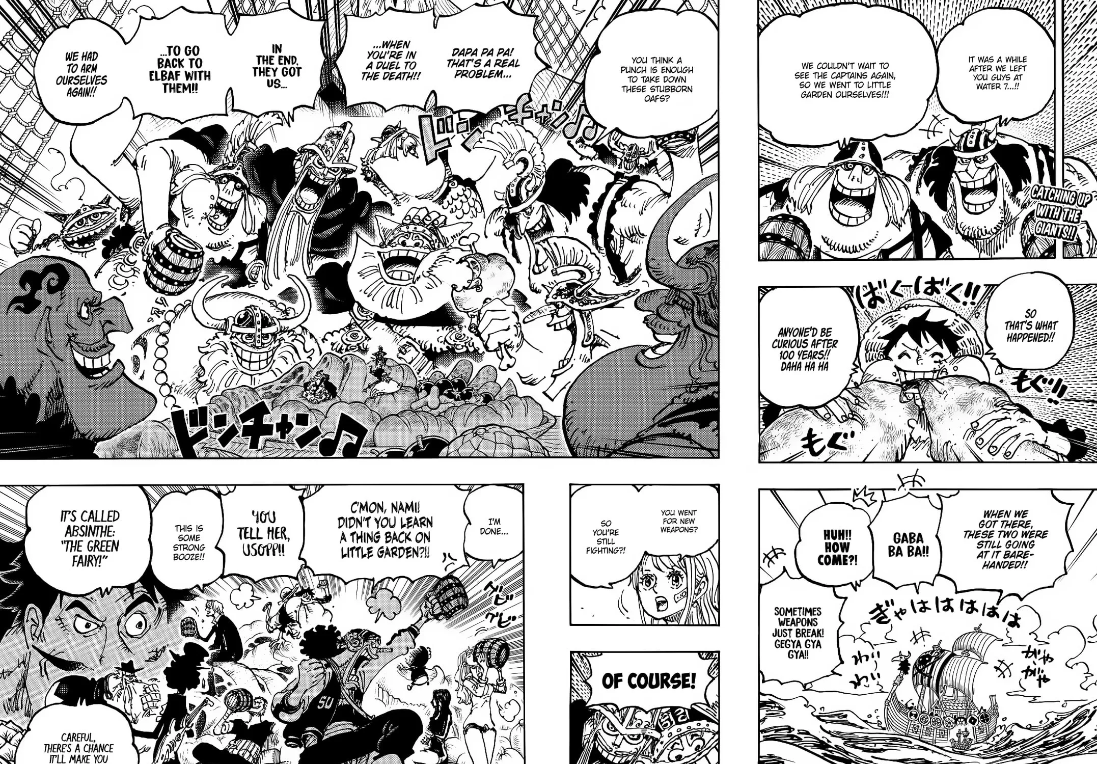Read One Piece (Colored) chapter 1126 image 3 on Lezhin