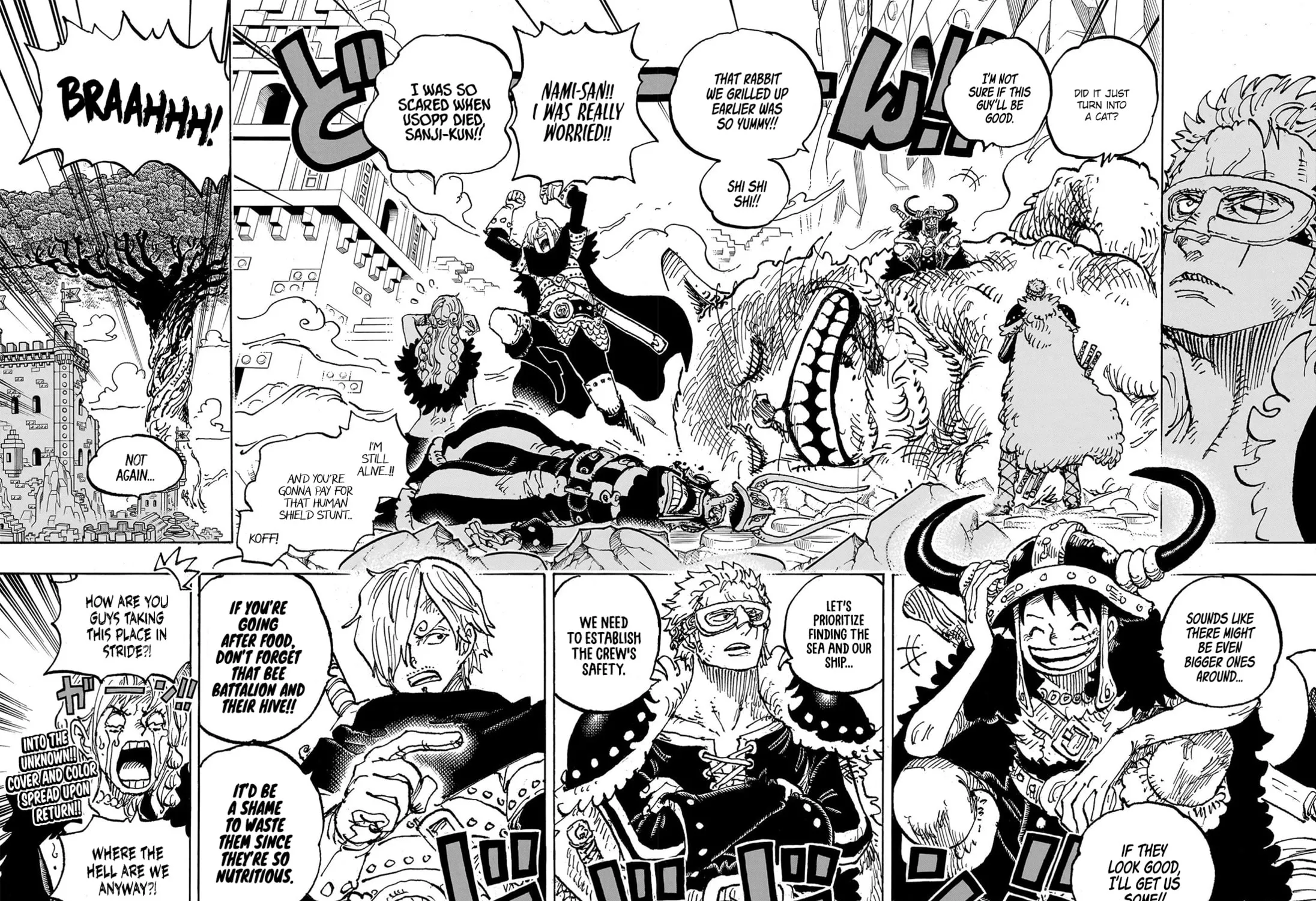 Read One Piece (Colored) chapter 1127 image 25 on Lezhin