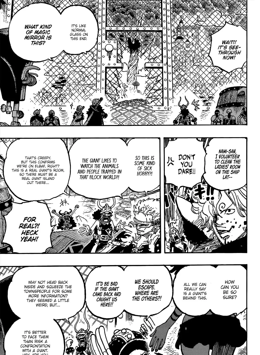 Read One Piece (Colored) chapter 1128 image 21 on Lezhin