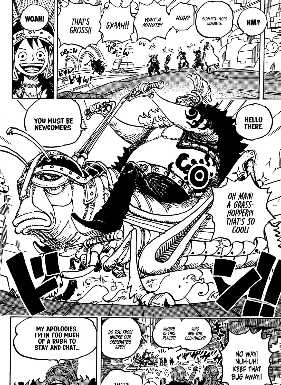 Read One Piece (Colored) chapter 1128 image 9 on Lezhin