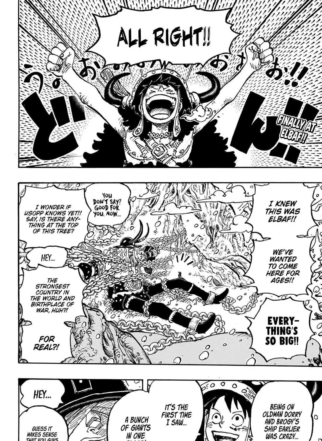 Read One Piece (Colored) chapter 1131 image 3 on Lezhin
