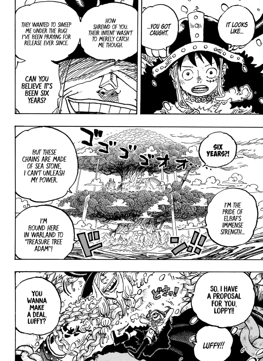 Read One Piece (Colored) chapter 1131 image 7 on Lezhin
