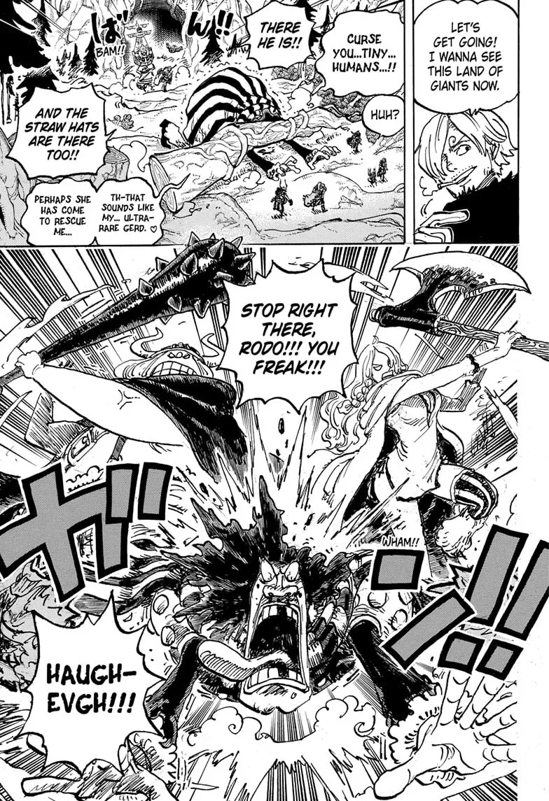 Read One Piece (Colored) chapter 1132 image 9 on Lezhin