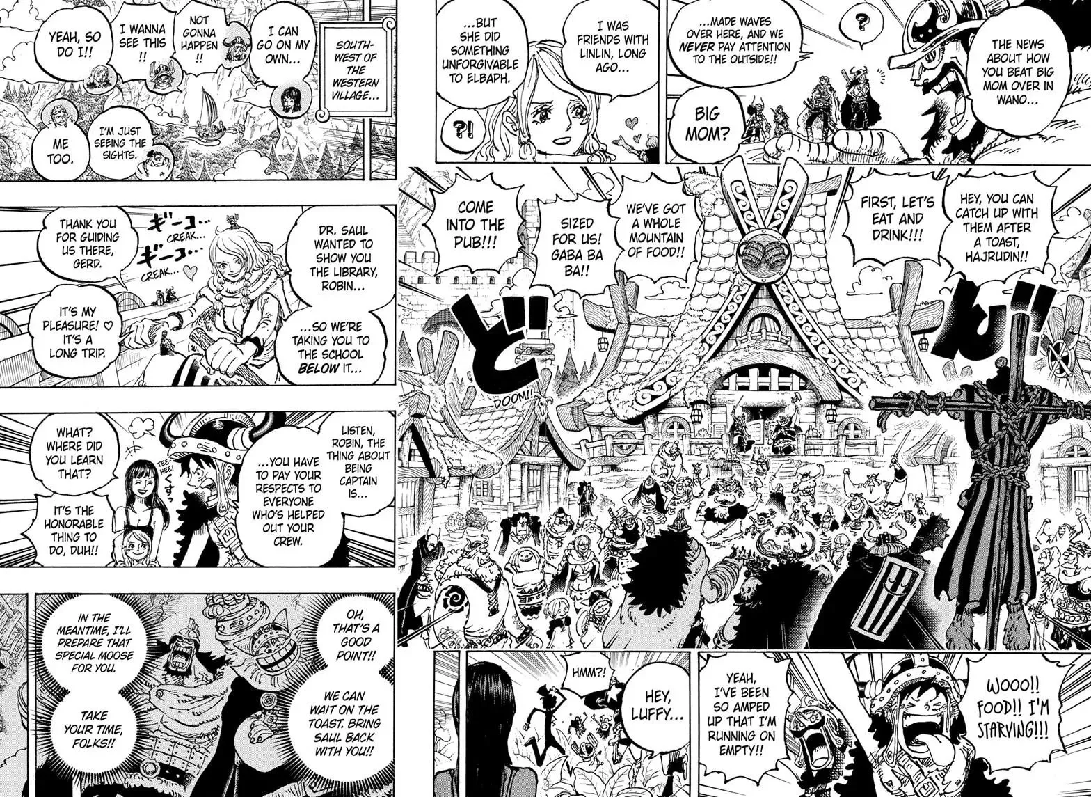 Read One Piece (Colored) chapter 1133 image 6 on Lezhin