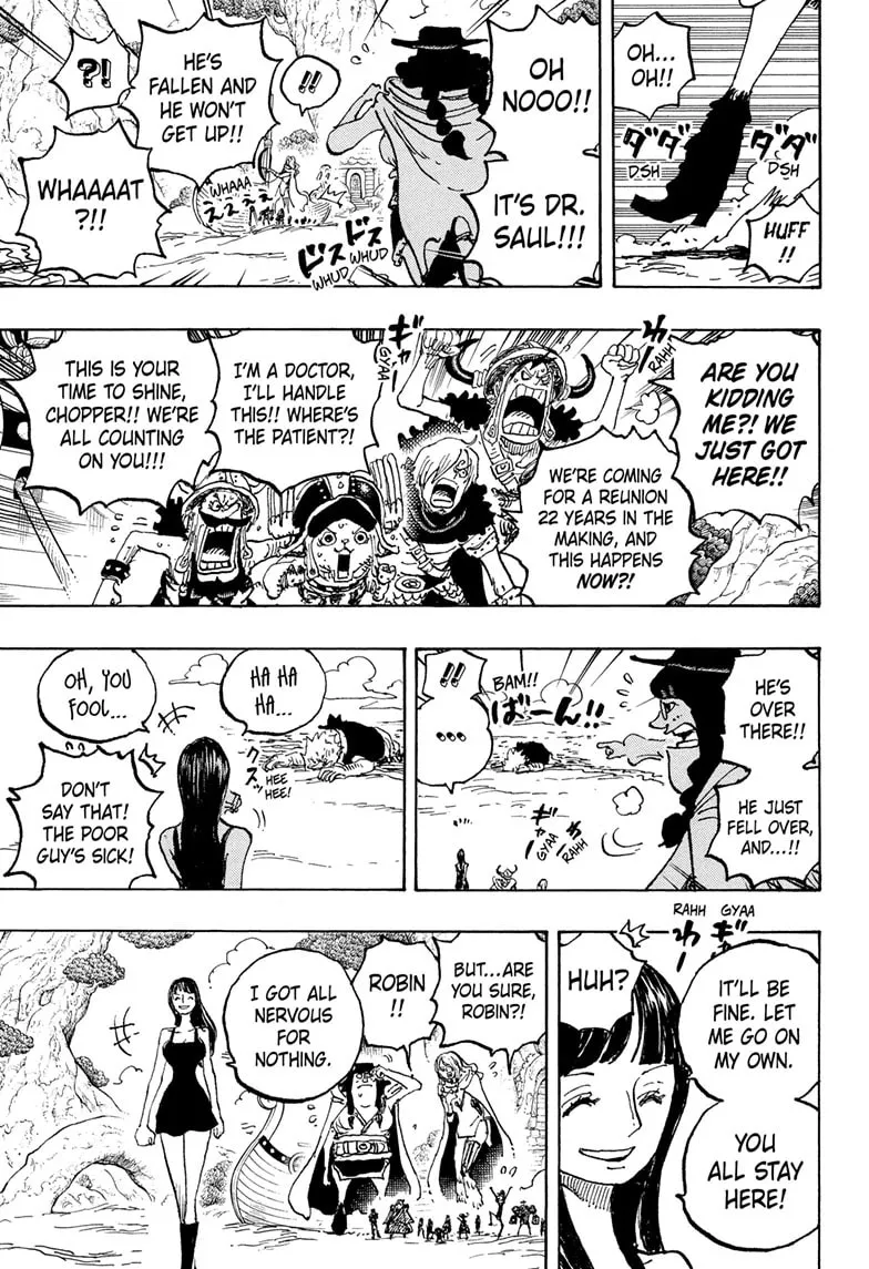 Read One Piece (Colored) chapter 1133 image 8 on Lezhin