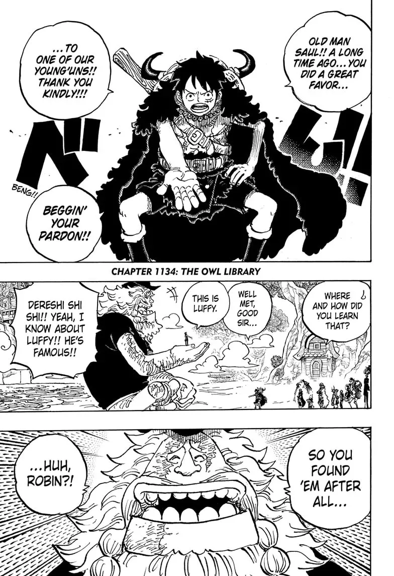 Read One Piece (Colored) chapter 1134 image 2 on Lezhin