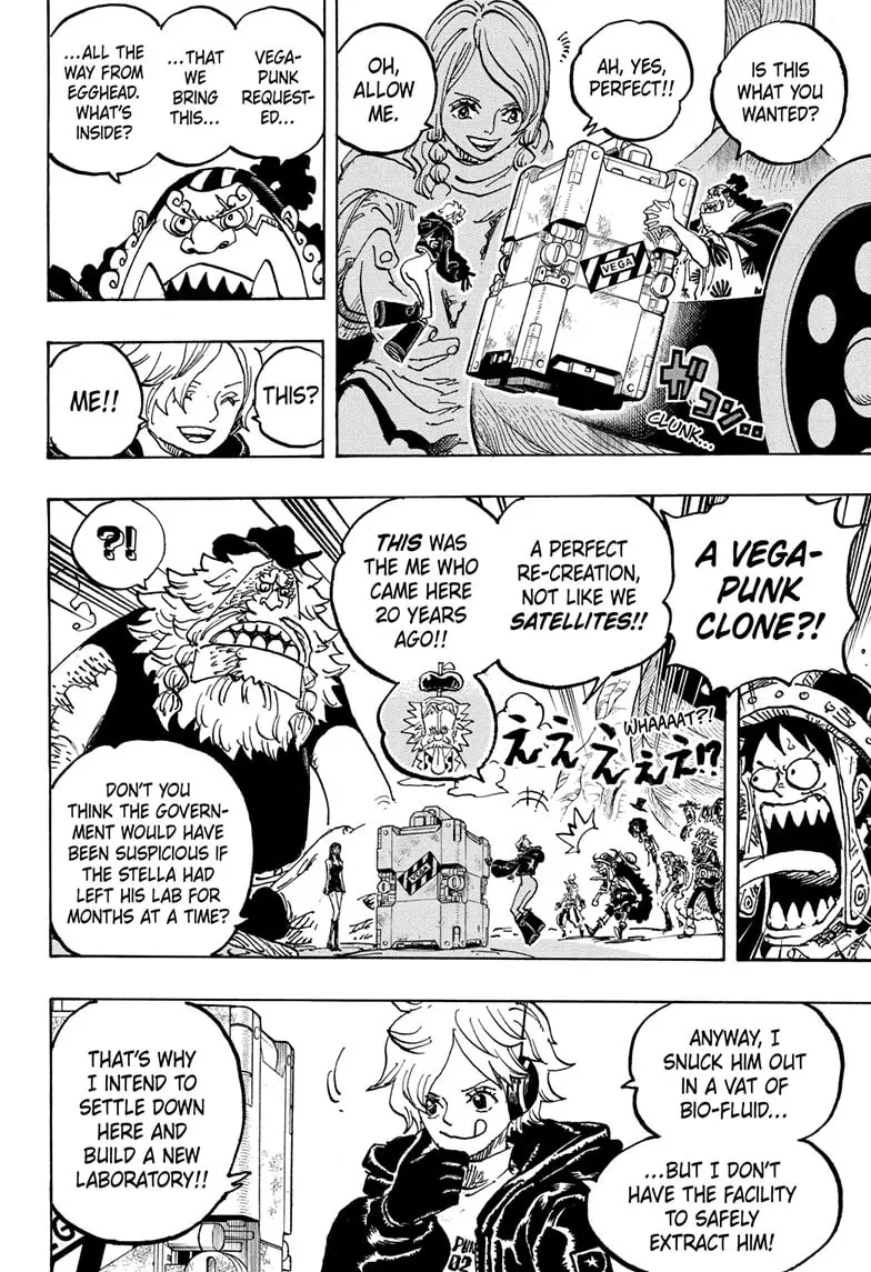 Read One Piece (Colored) chapter 1134 image 5 on Lezhin