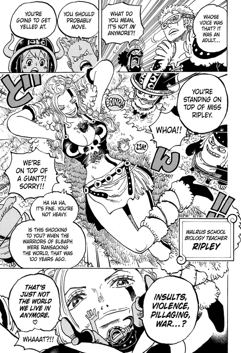 Read One Piece (Colored) chapter 1134 image 9 on Lezhin