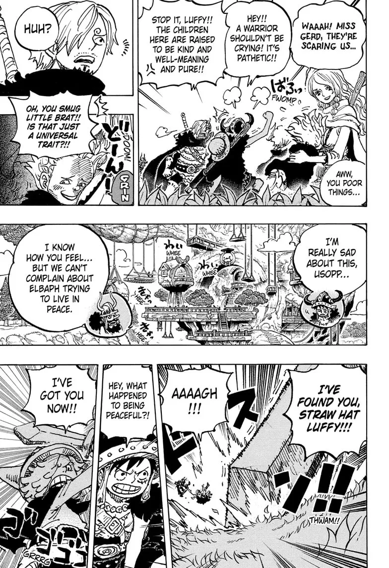 Read One Piece (Colored) chapter 1135 image 4 on Lezhin