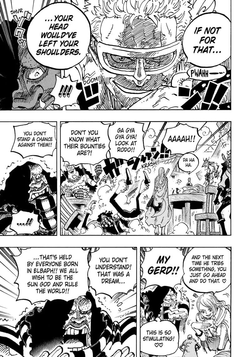 Read One Piece (Colored) chapter 1136 image 4 on Lezhin