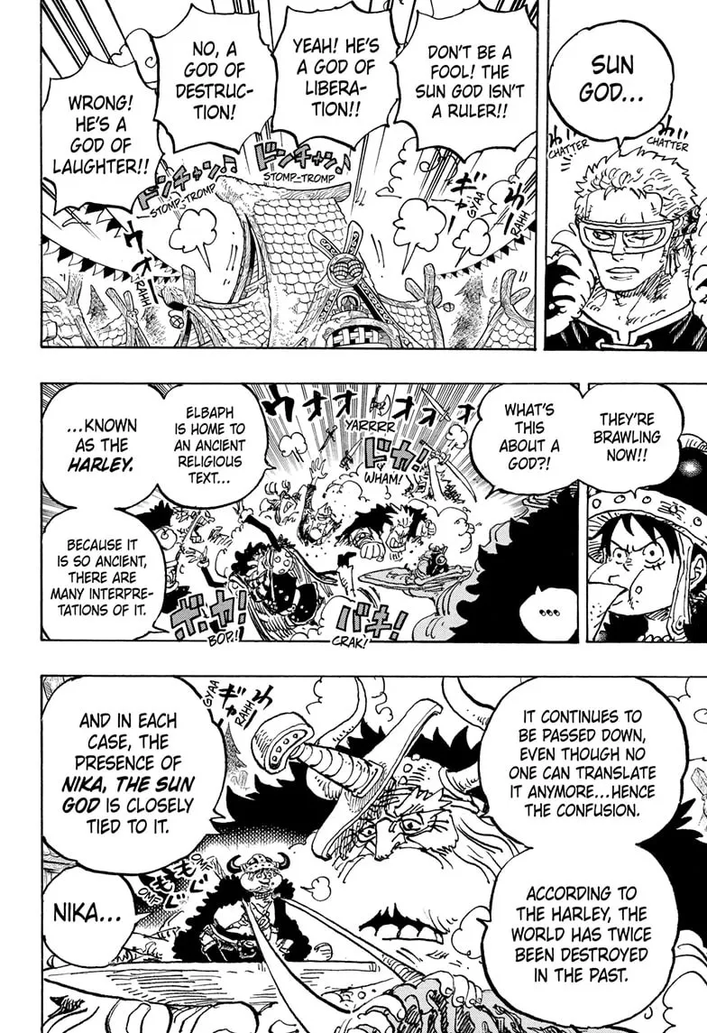 Read One Piece (Colored) chapter 1136 image 5 on Lezhin