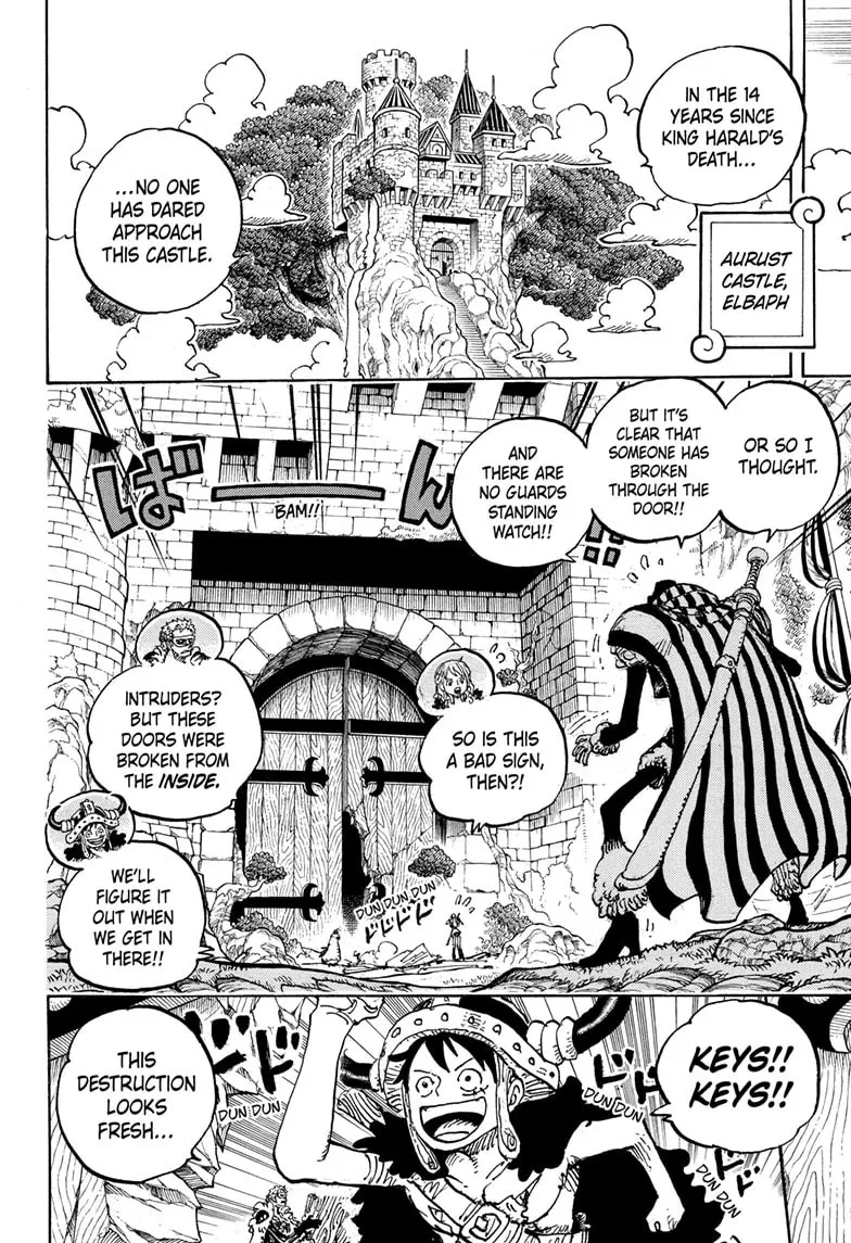 Read One Piece (Colored) chapter 1137 image 1 on Lezhin