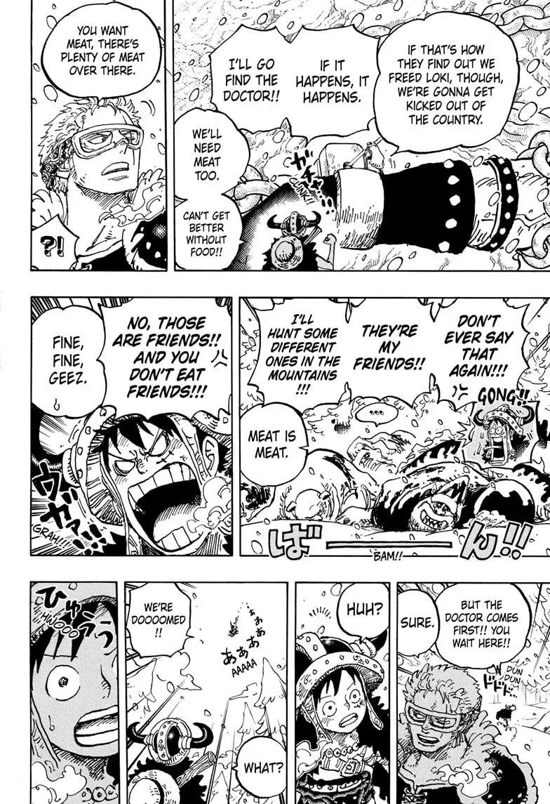 Read One Piece (Colored) chapter 1141 image 10 on Lezhin