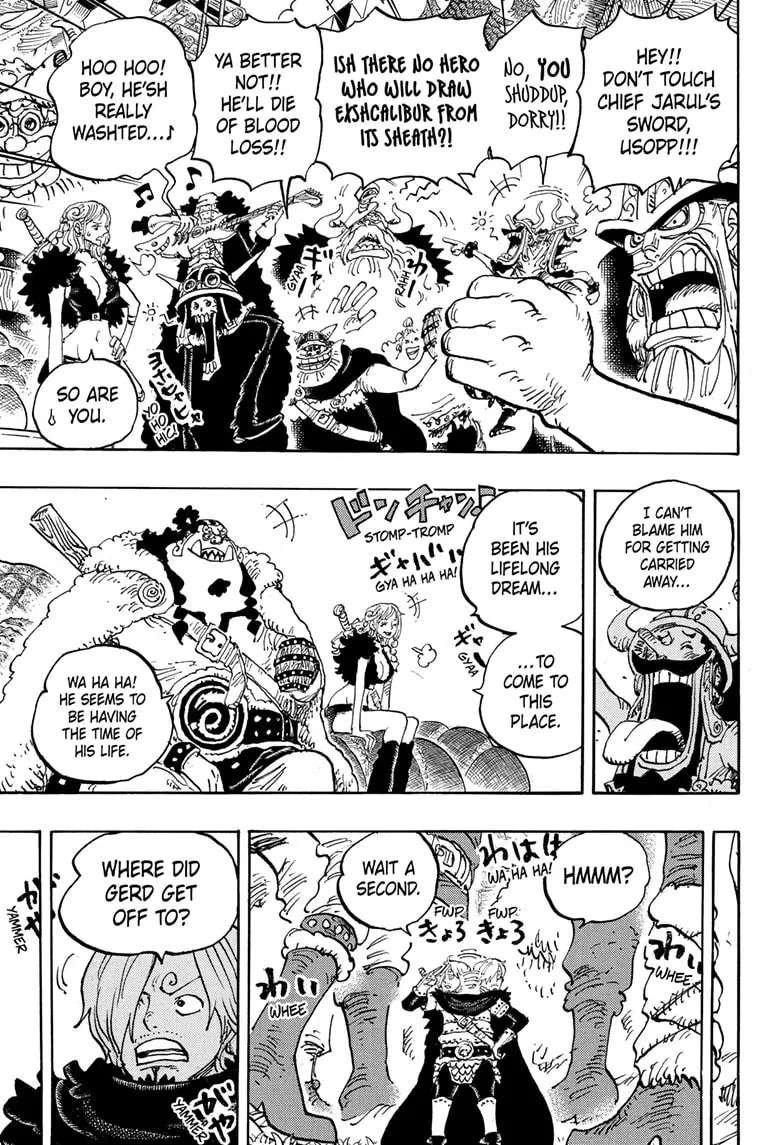 Read One Piece (Colored) chapter 1141 image 4 on Lezhin