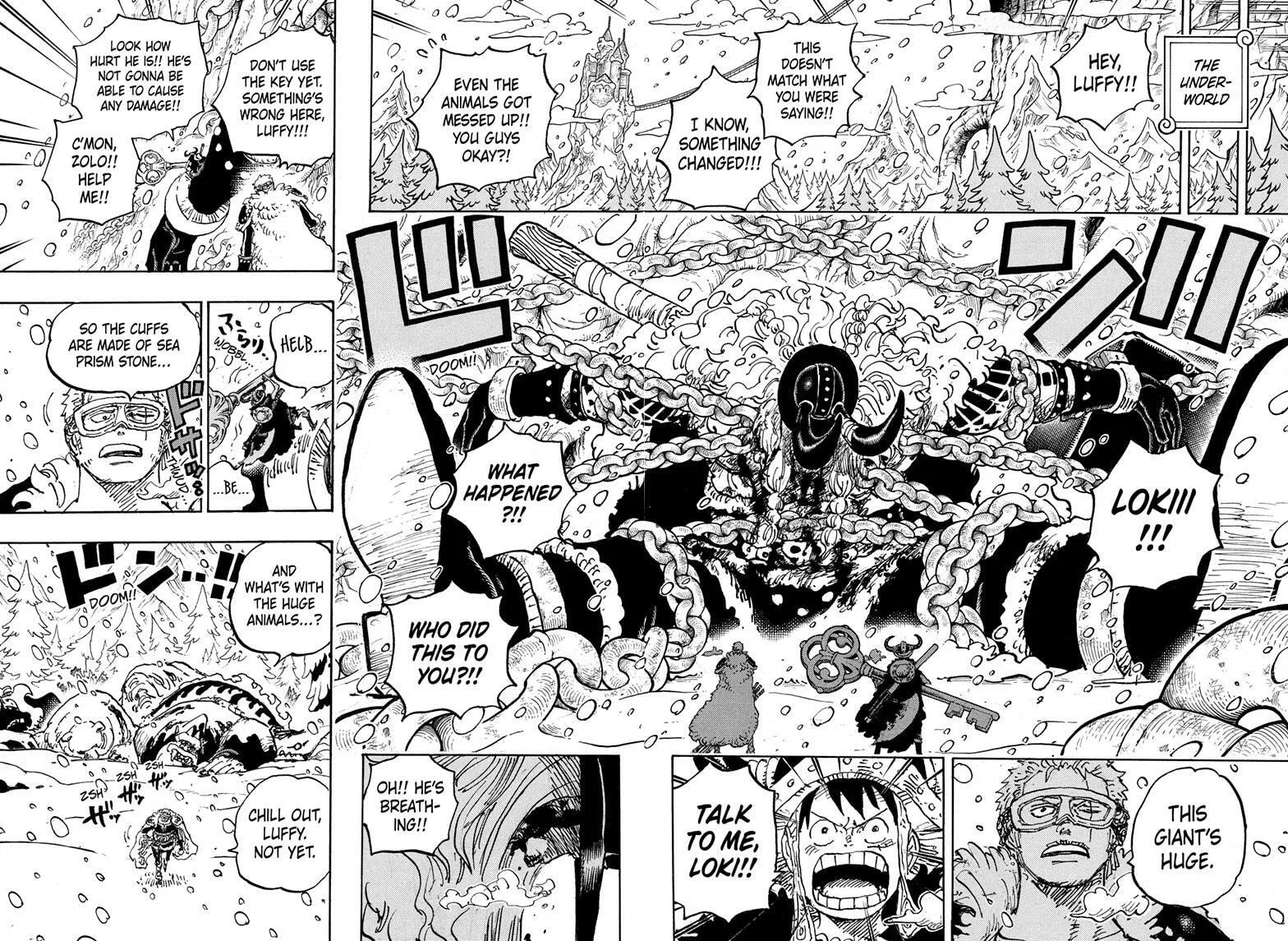 Read One Piece (Colored) chapter 1141 image 7 on Lezhin
