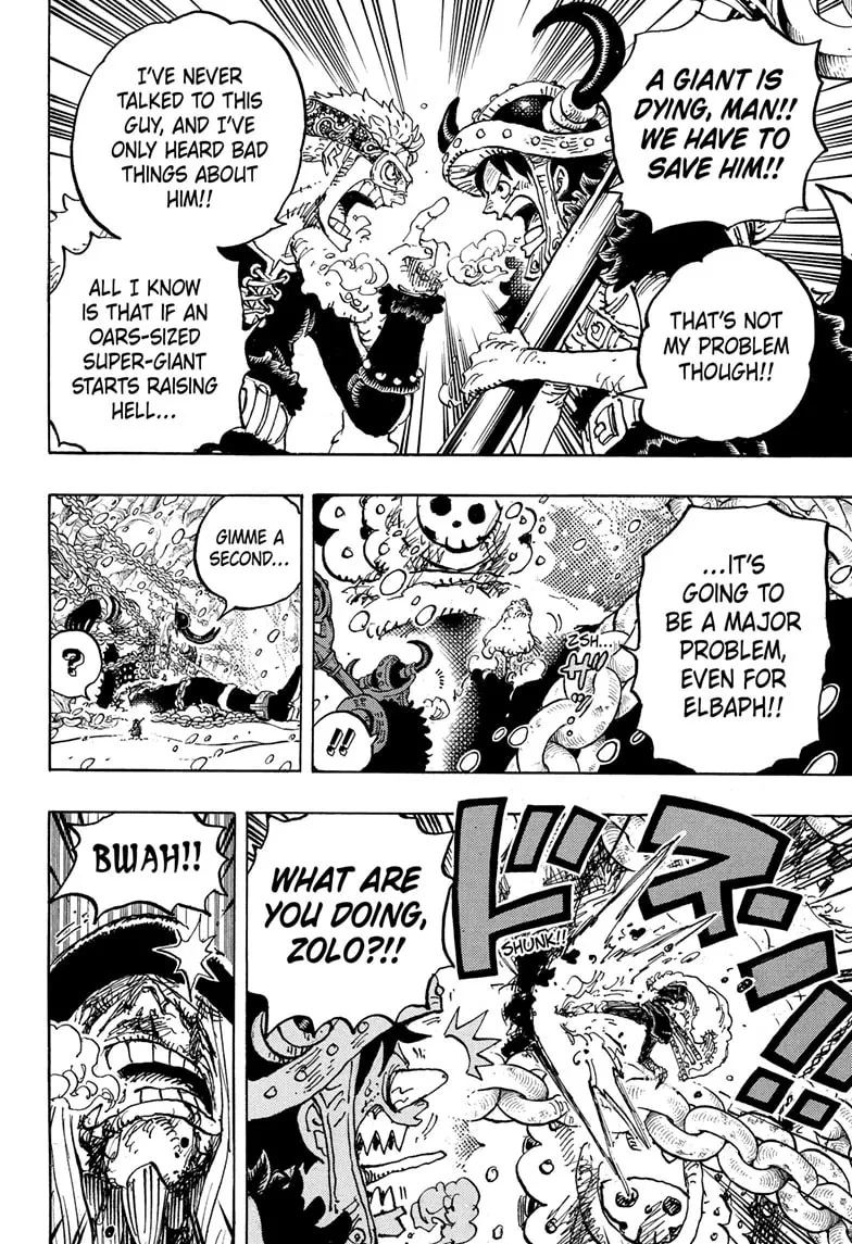 Read One Piece (Colored) chapter 1141 image 8 on Lezhin