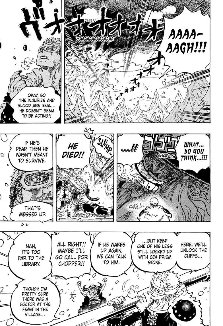 Read One Piece (Colored) chapter 1141 image 9 on Lezhin