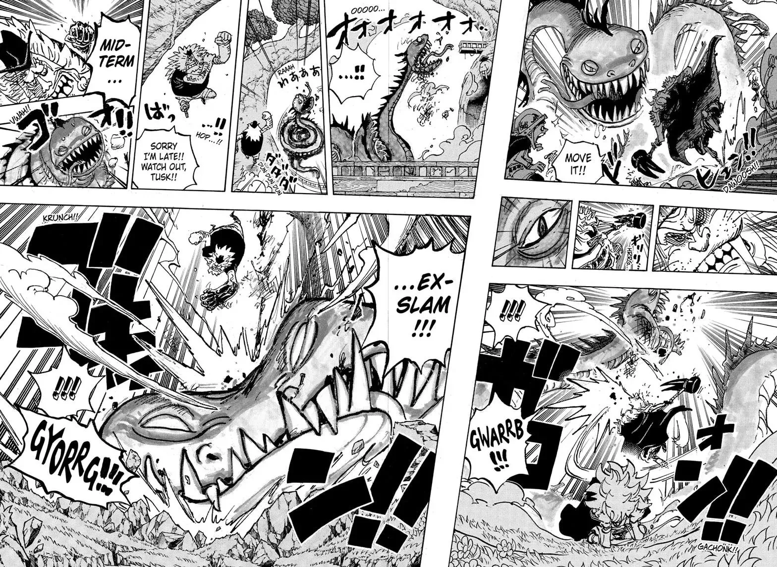 Read One Piece (Colored) chapter 1142 image 3 on Lezhin