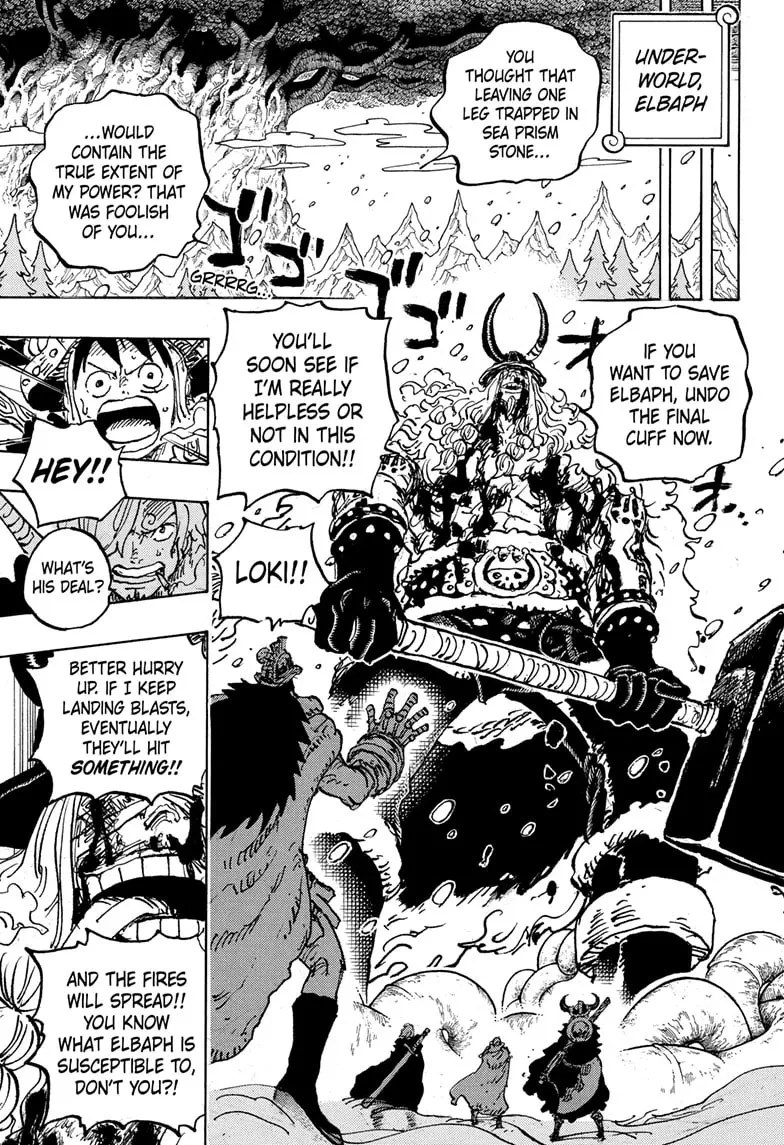 Read One Piece (Colored) chapter 1142 image 9 on Lezhin