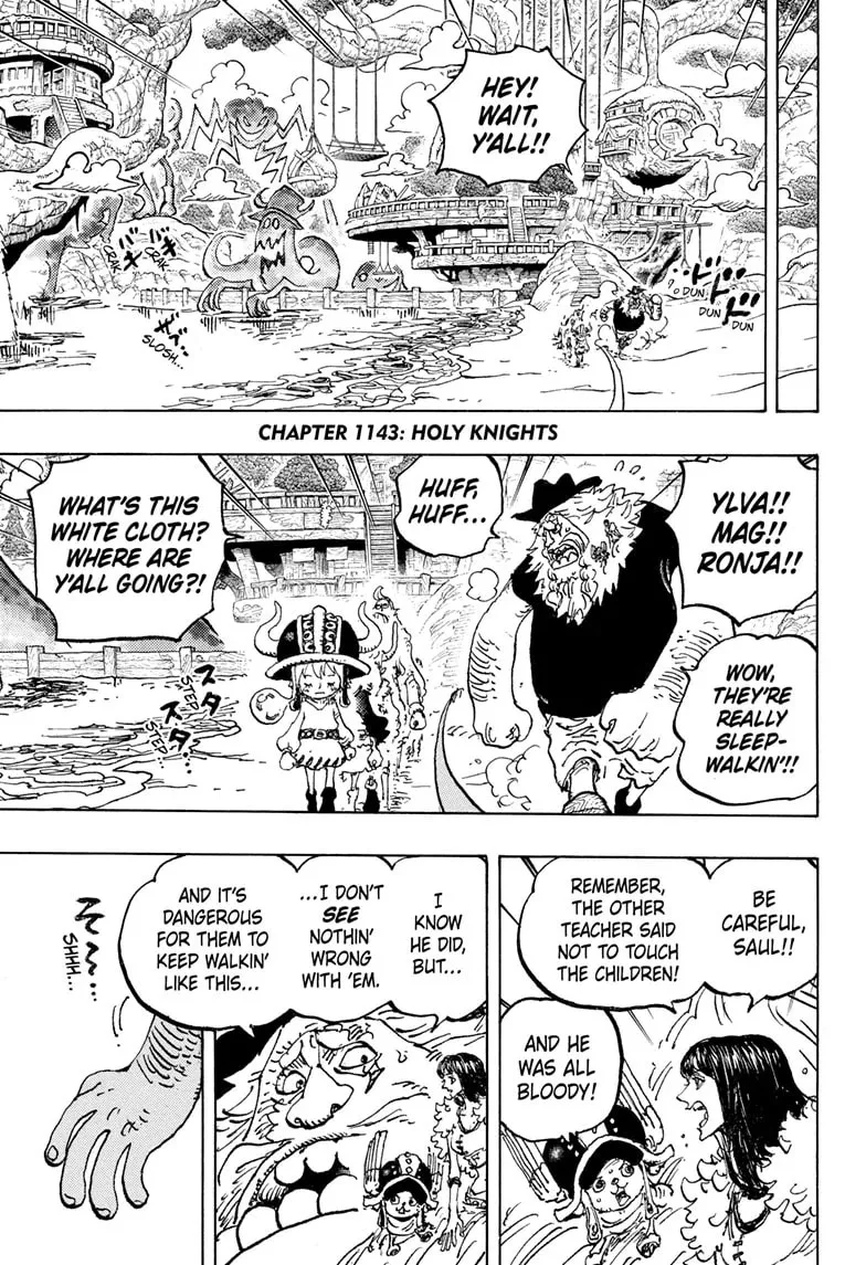 Read One Piece (Colored) chapter 1143 image 2 on Lezhin